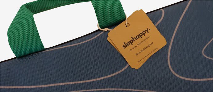 Sit Start Micro CrashPad PCW x Slaphappy