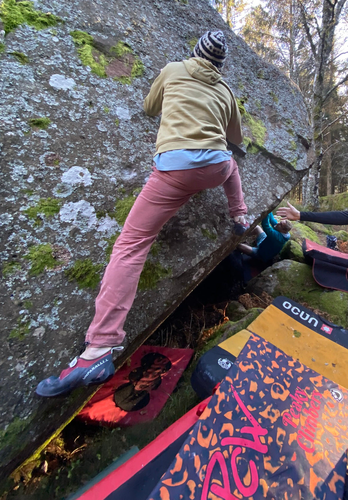Sit Start Micro CrashPad PCW x Slaphappy