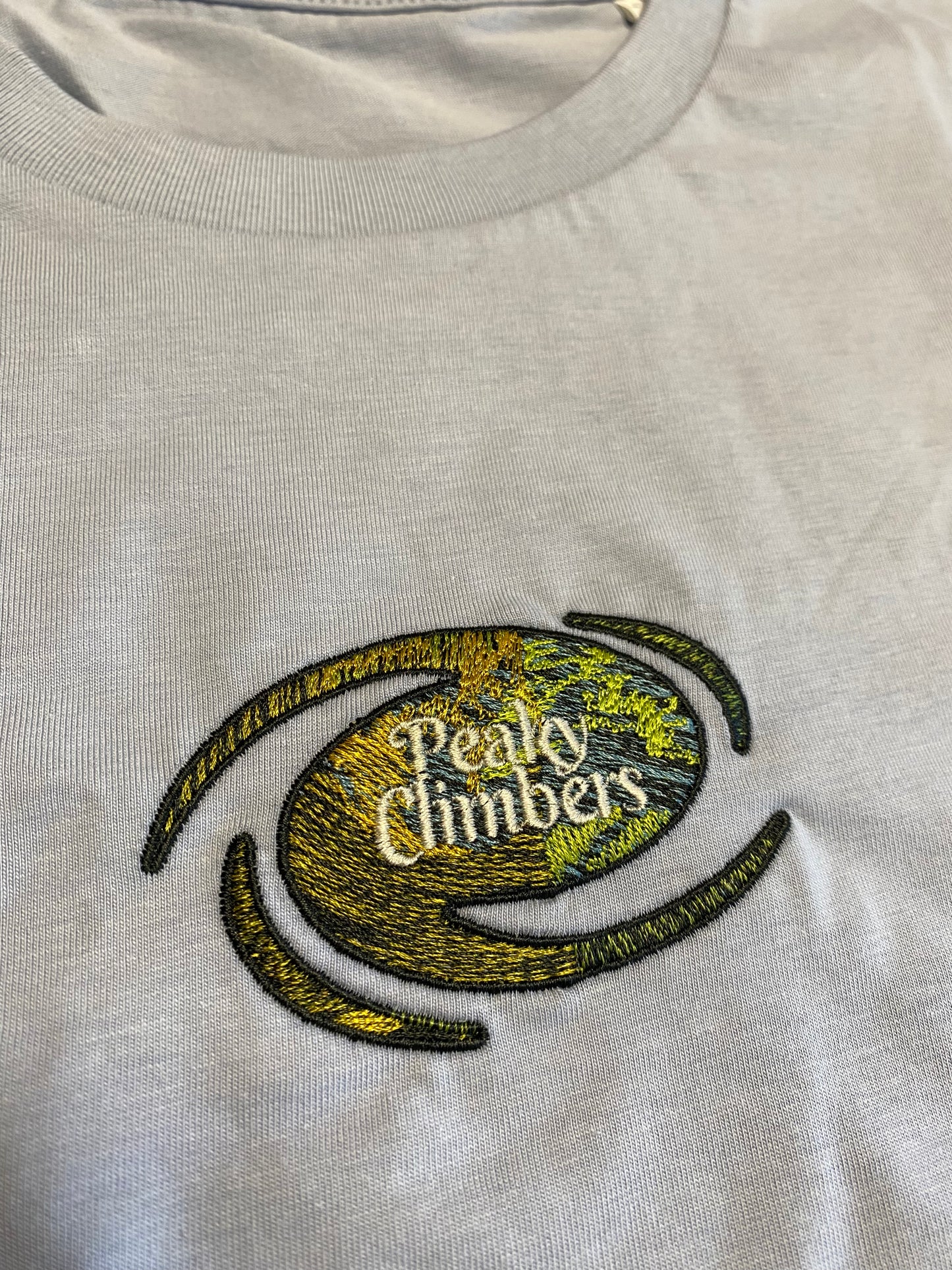 T Shirt Peaky simple Twist Broderie Couleurs