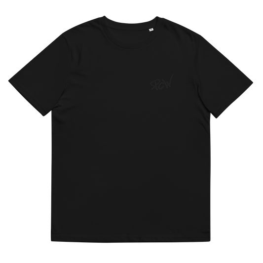 T Shirt PCW Simple Broderie Black / Black