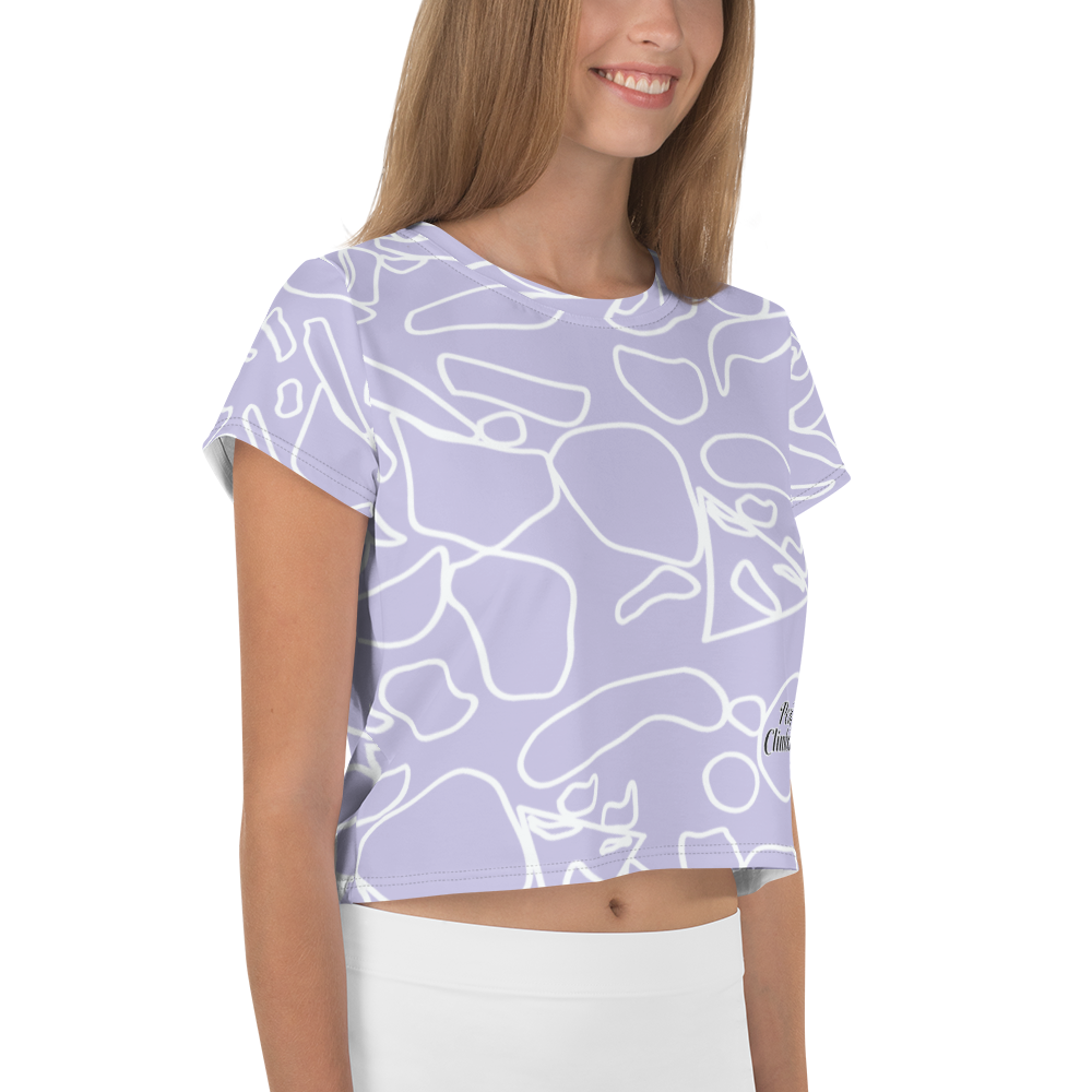 Women SPRAY Crop Tee