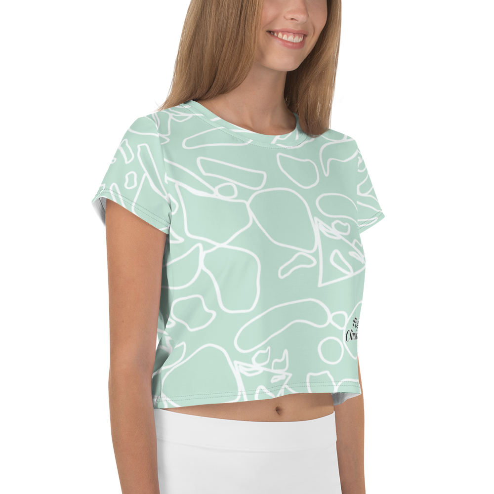 Women SPRAY Crop Tee