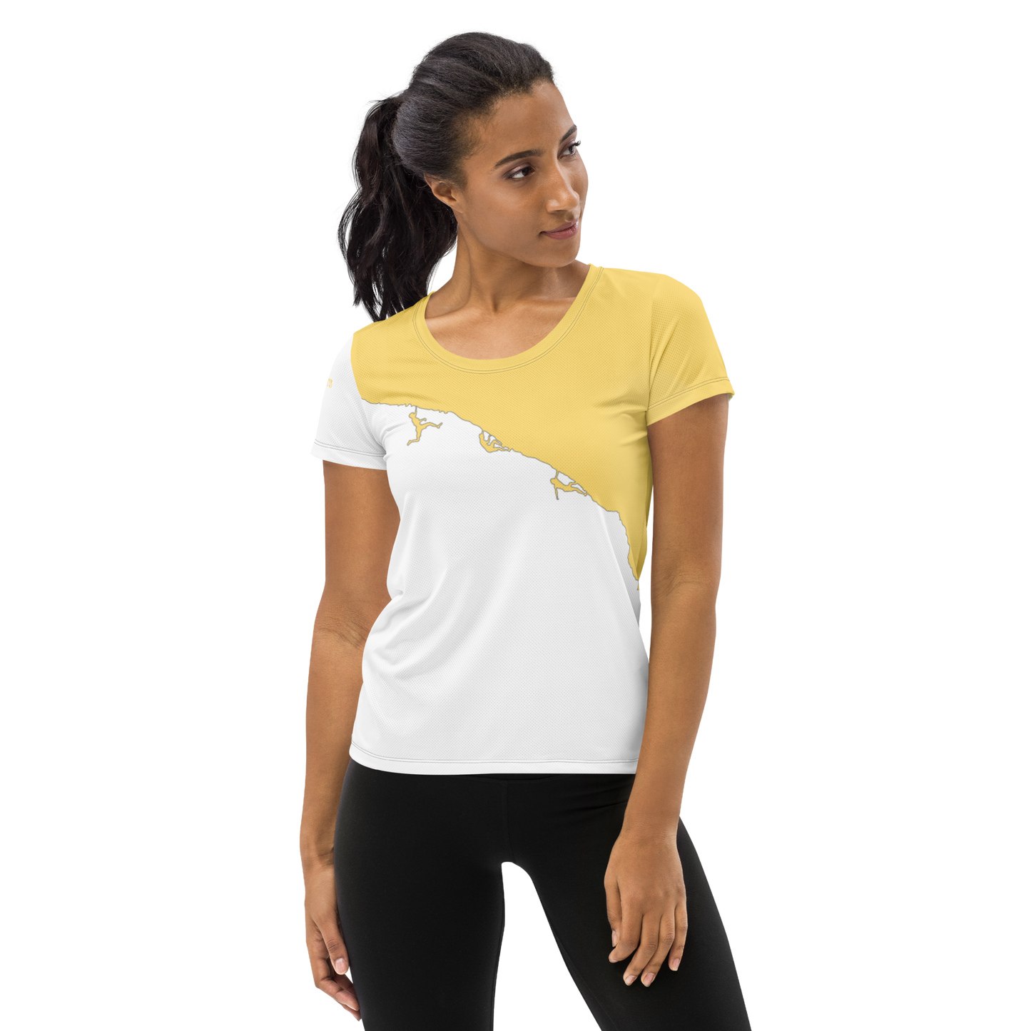 ES PONTAS WOMEN SPORT SHIRT YELLOW