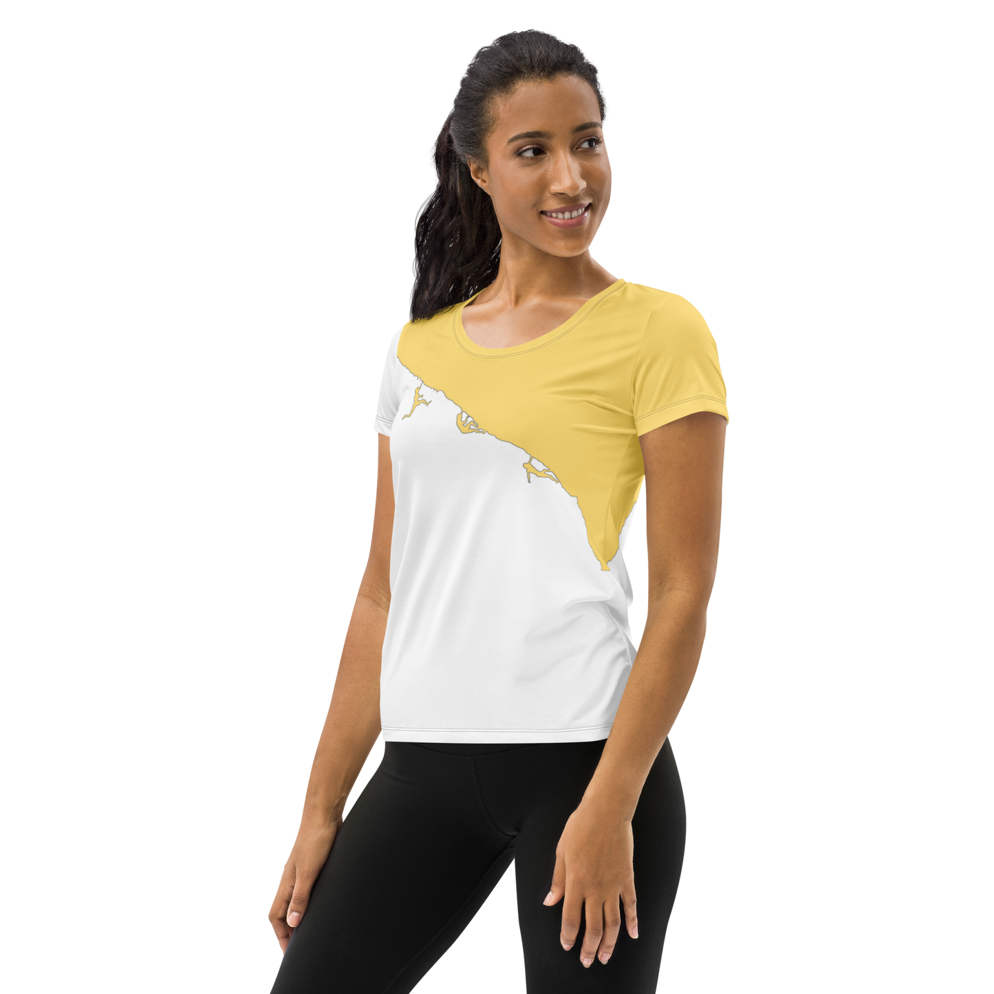 ES PONTAS WOMEN SPORT SHIRT YELLOW
