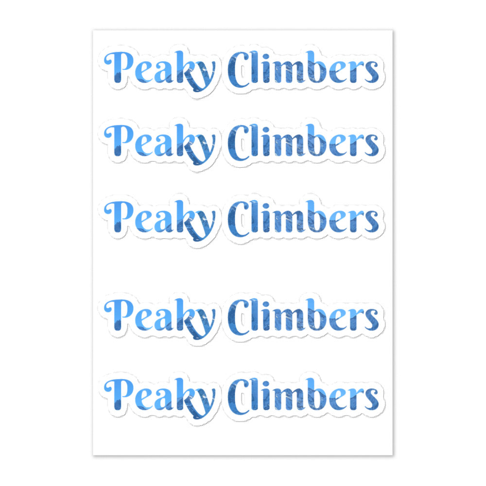 Sticker sheet Peaky Mont blanc