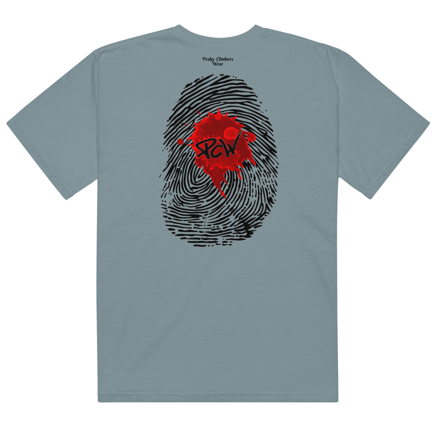 PCW Black Fingerprint Tshirt