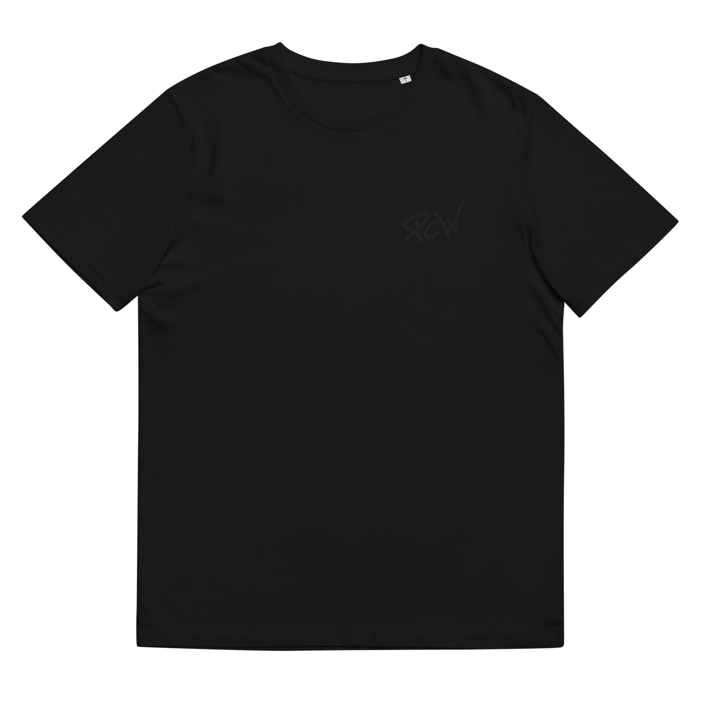 T Shirt PCW Simple Broderie Black / Black