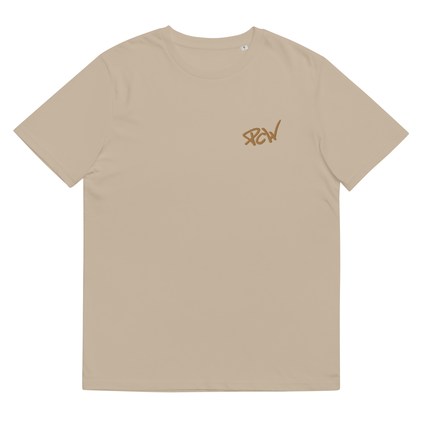 T Shirt PCW Simple Broderie Gold/Gold