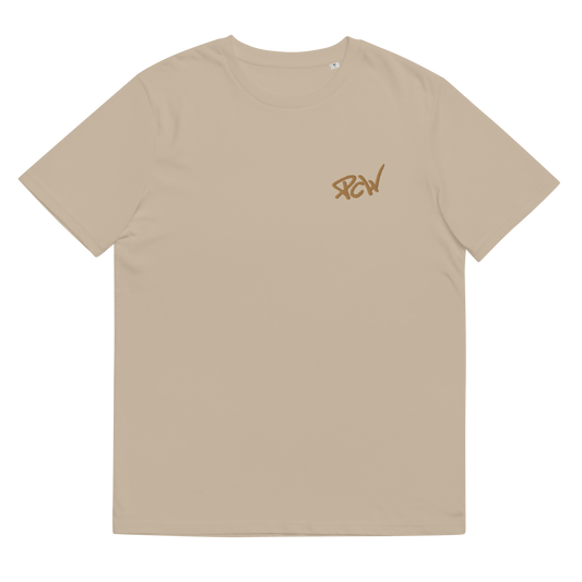 T Shirt PCW Simple Broderie Gold/Gold