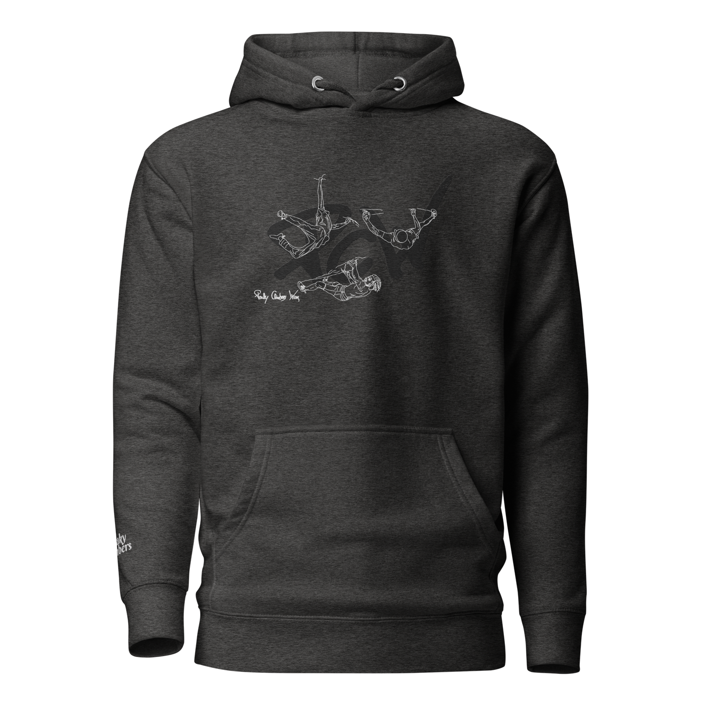 PCW Outdoor Kings Hoodie BLACK PCW (BRODERIE)