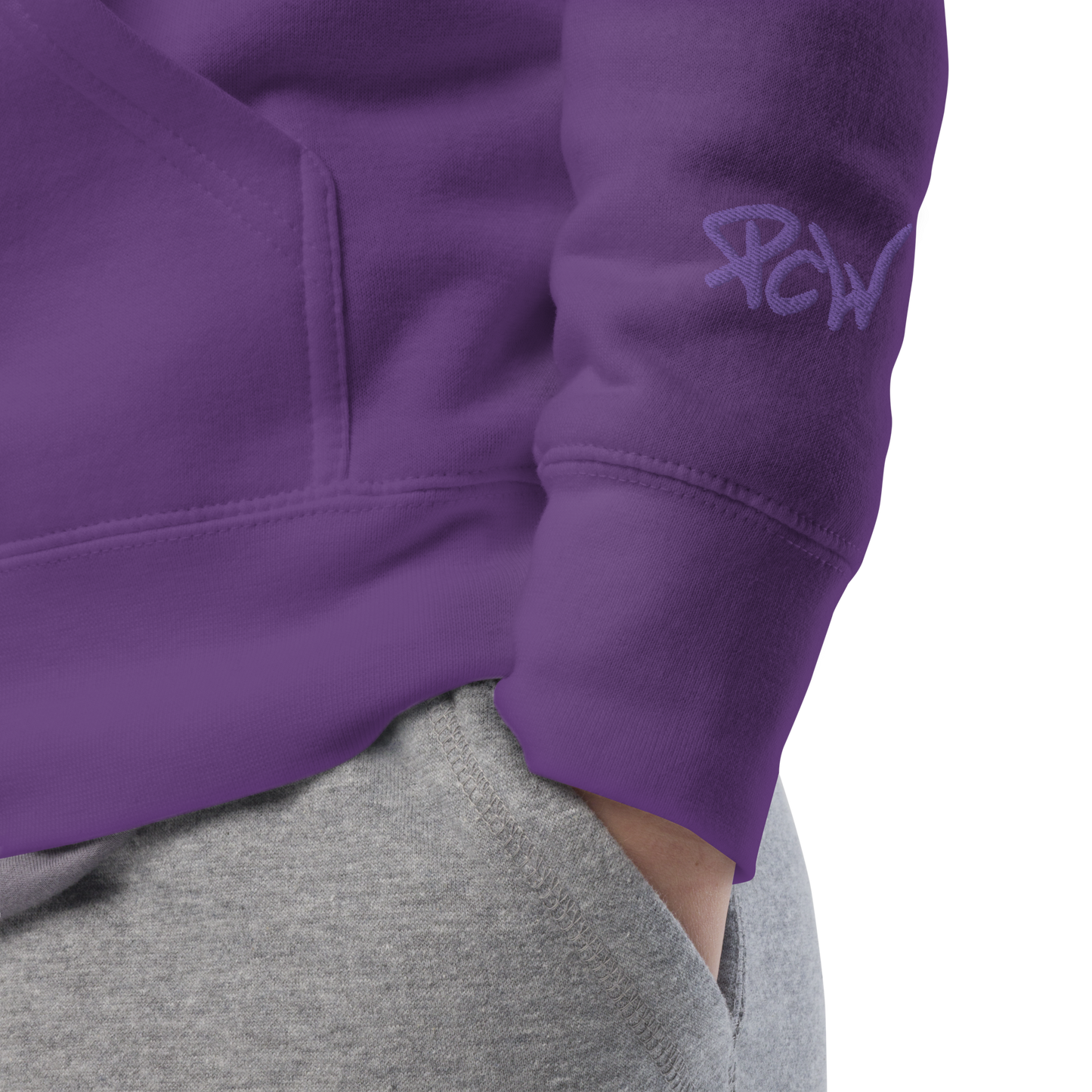 PCW Outdoor Kings Hoodie PURPLE PCW (BRODERIE)