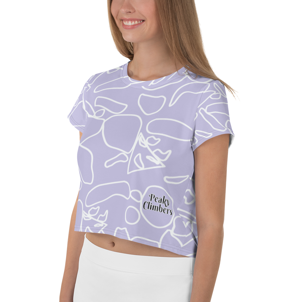 Women SPRAY Crop Tee