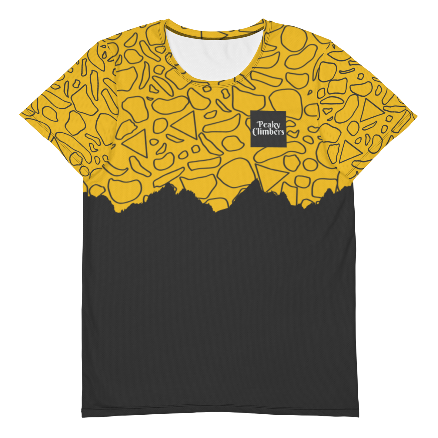 T shirt Peaky All Over Edge SPORT TShirt Yellow