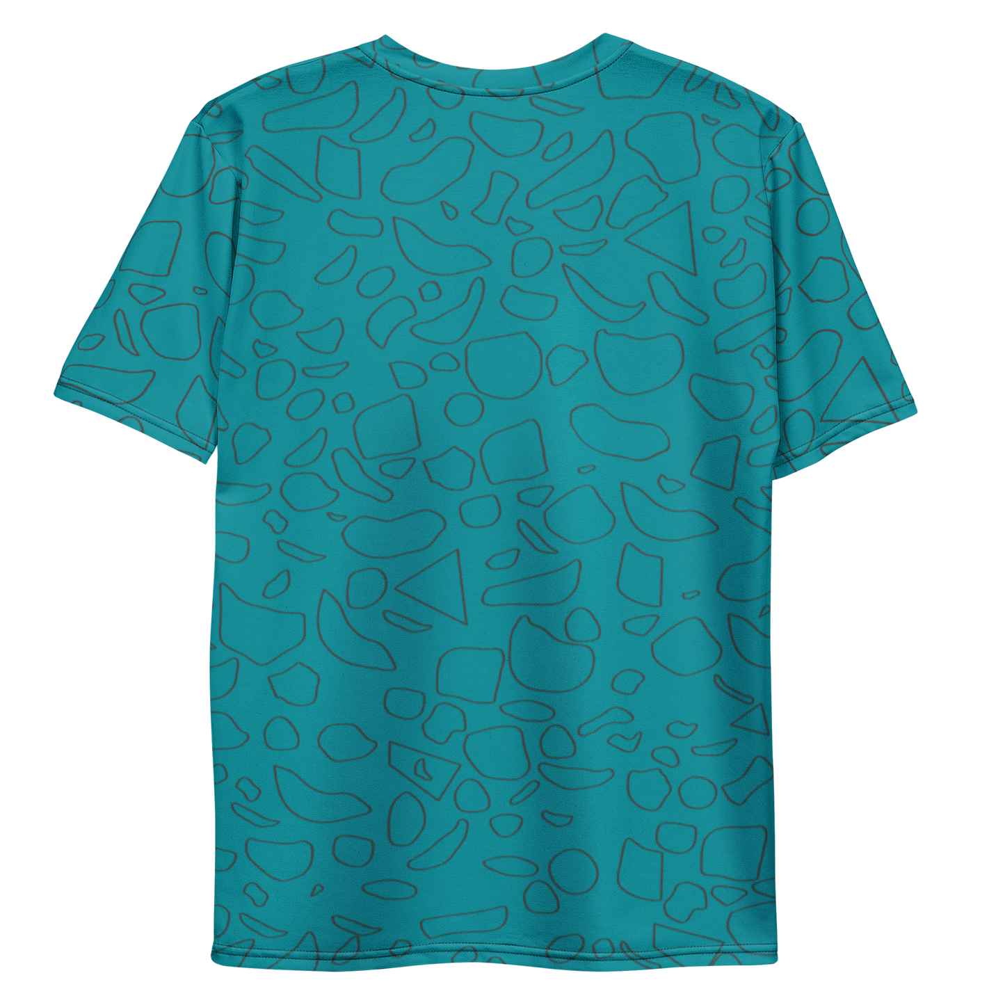 Blue Spray all-over T shirt