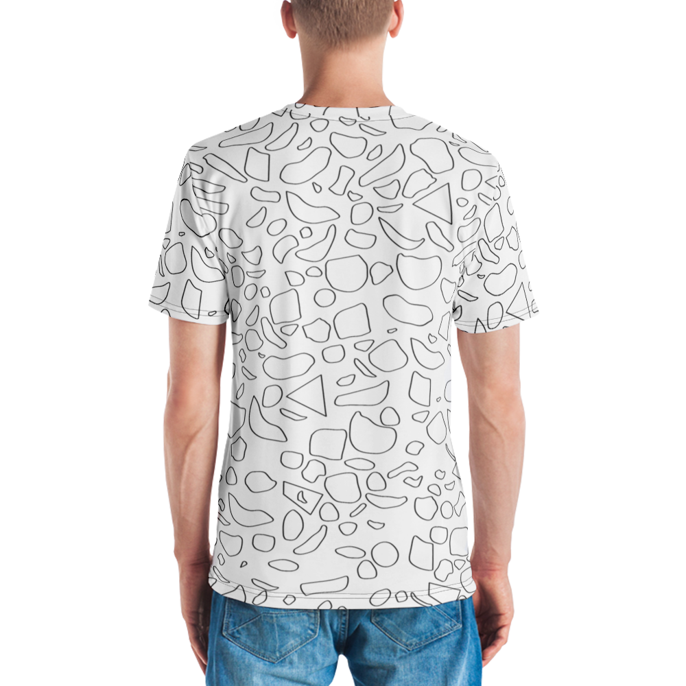 White Spray all-over TShirt