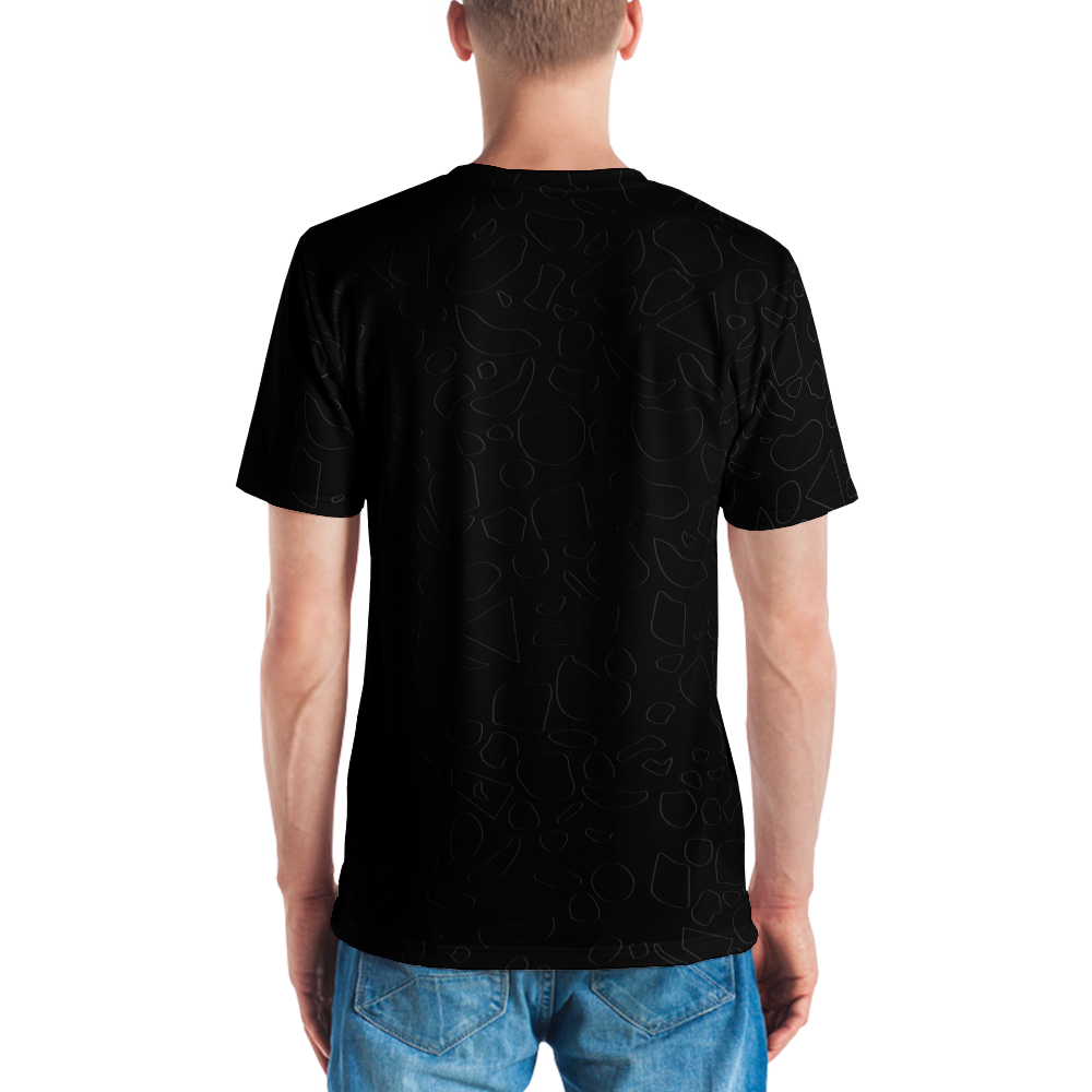 Black Spray all-over Tshirt