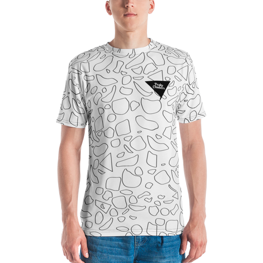 White Spray all-over TShirt