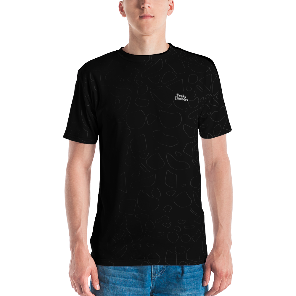 Black Spray all-over Tshirt