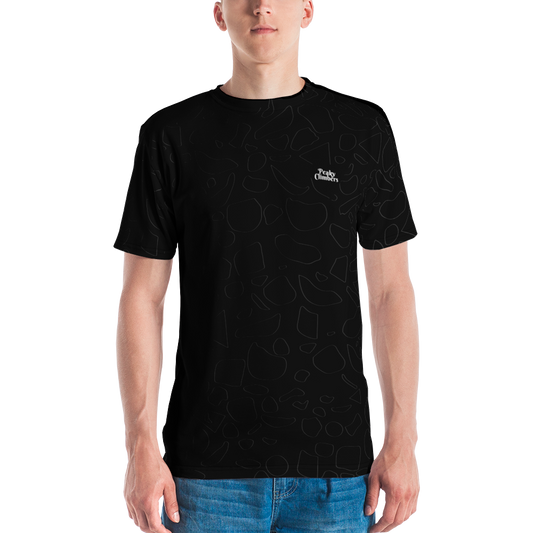 Black Spray all-over Tshirt