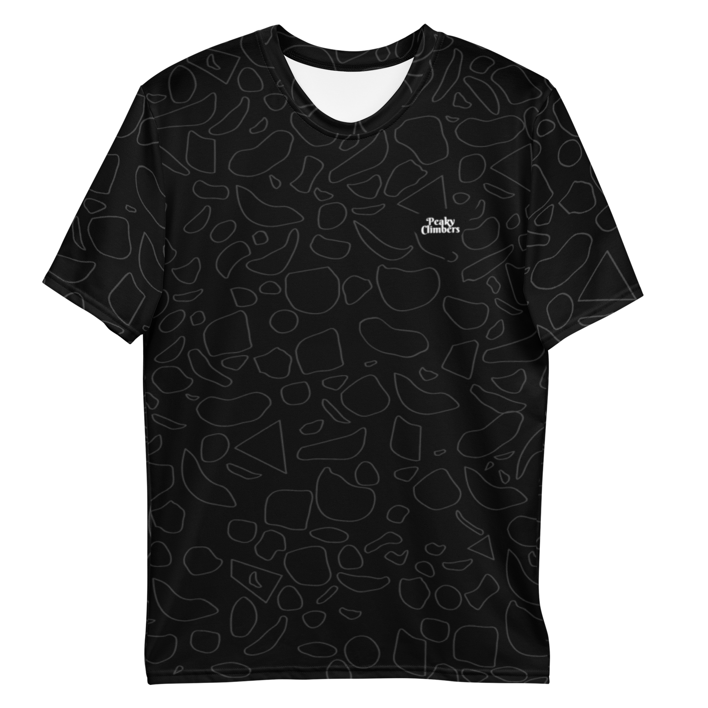 Black Spray all-over Tshirt