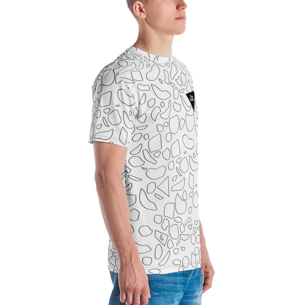 White Spray all-over TShirt