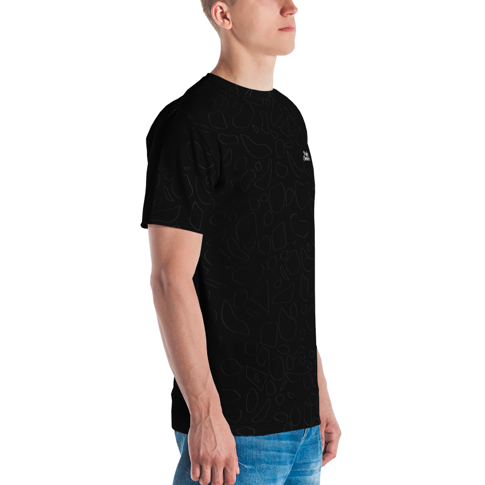 Black Spray all-over Tshirt