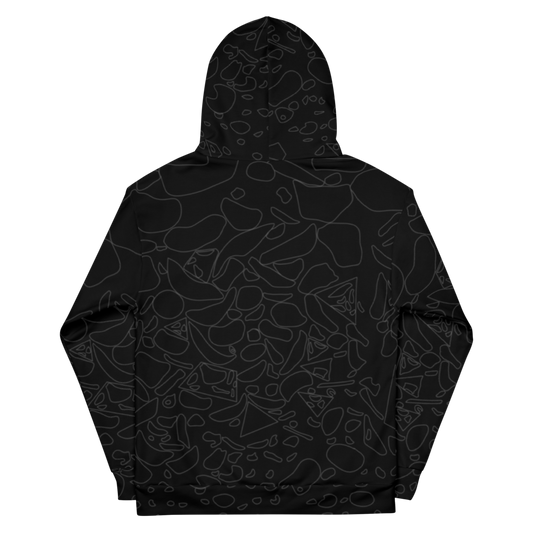 Peaky Hoodie All over Black