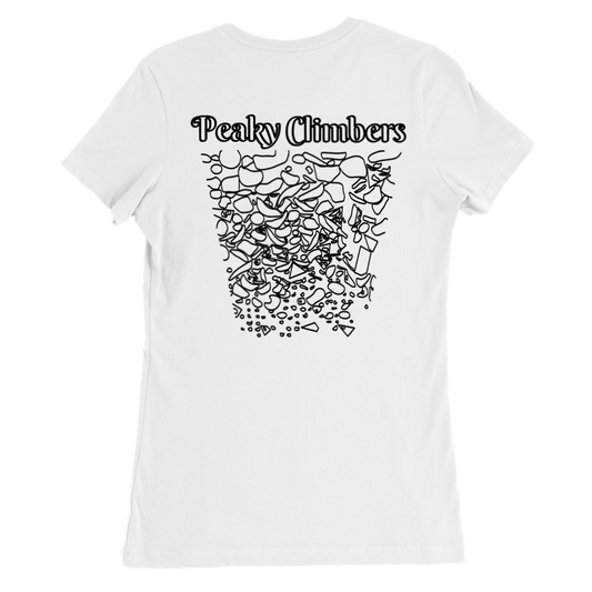 T-shirt femme Peaky Spray White