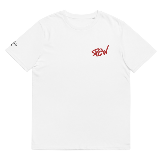 PCW Graff Tee White (Logo Avant + manche Brodés)