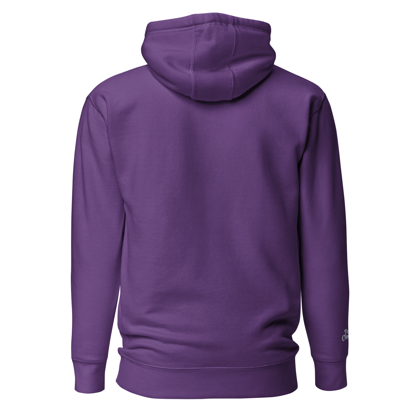 Purple Spray Hoodie Brodé